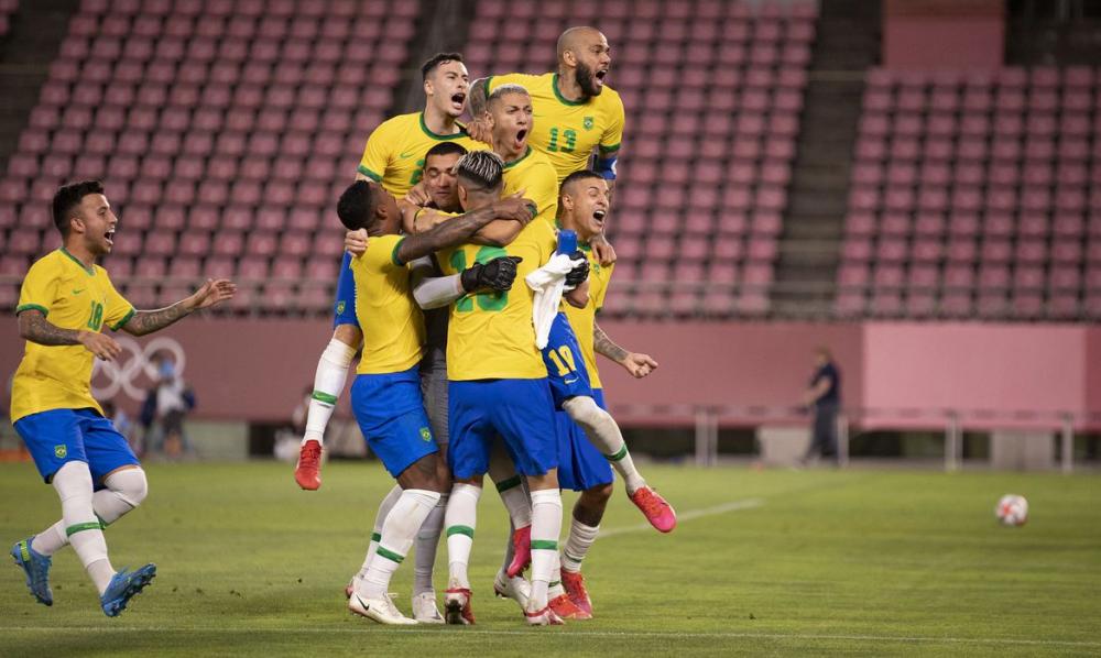 É ouro! Brasil vence a Espanha e é bicampeão olímpico de futebol
