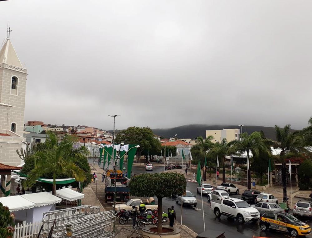 Caetité: temperaturas caem durante a Festa de Santana