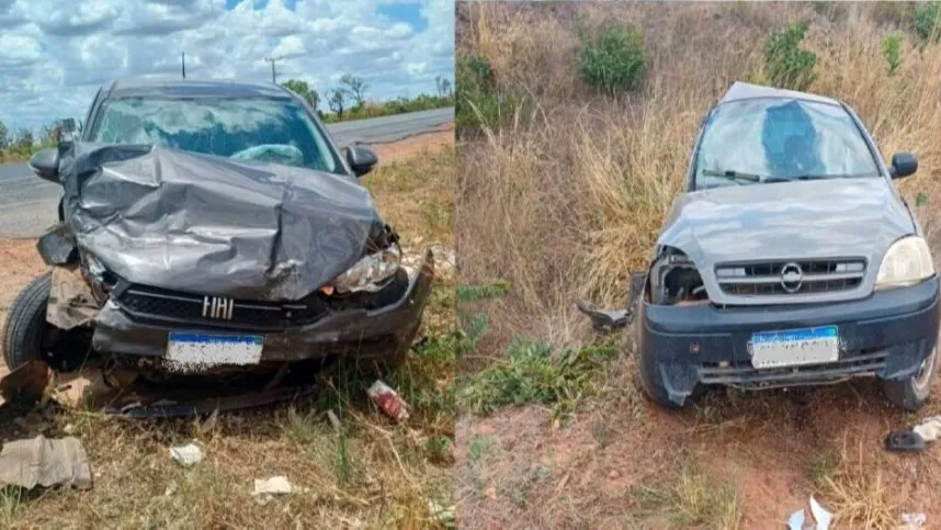 Acidente entre dois carros deixa uma pessoa morta em Correntina