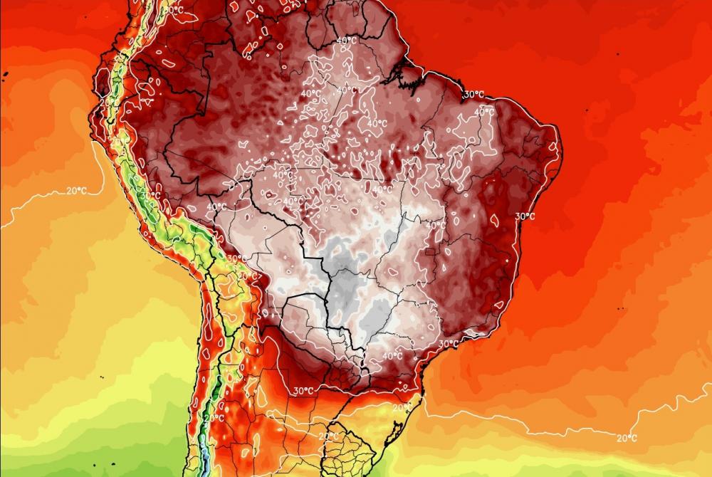 Brasil vai enfrentar "onda de calor" e temperaturas devem passar da casa dos 40 ºC