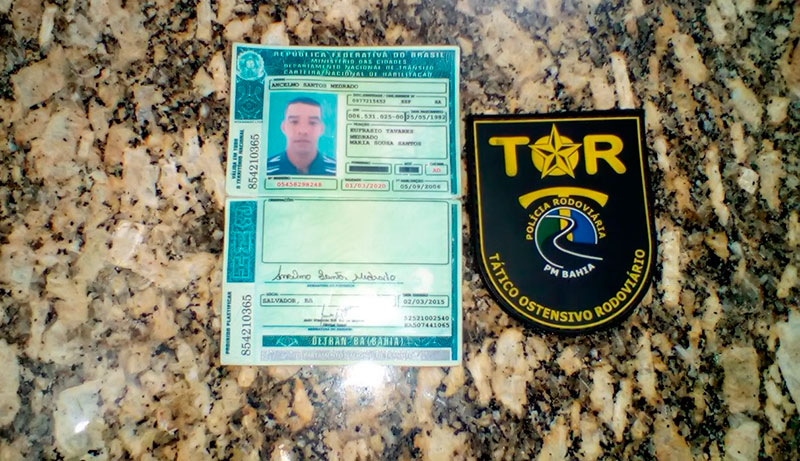 PRE detém homem com CNH suspeita de falsificação, em Vitória da Conquista