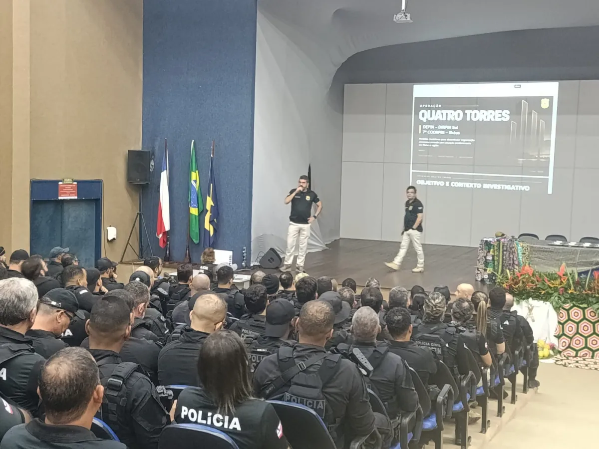Operação Quatro Torres investiga quatro líderes de grupo criminoso em Vitória da Conquista