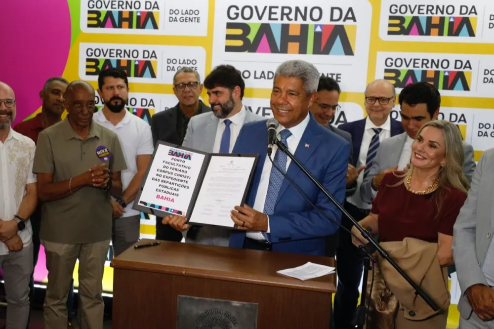 Governo da Bahia anuncia ponto facultativo em 5 de junho