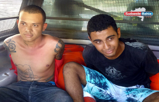 Guanambi: Polícia prende suspeitos de assaltos a estabelecimentos comerciais