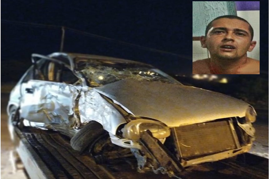 Acidente de carro na Serra dos Brindes, em Guanambi, deixa uma pessoa morta