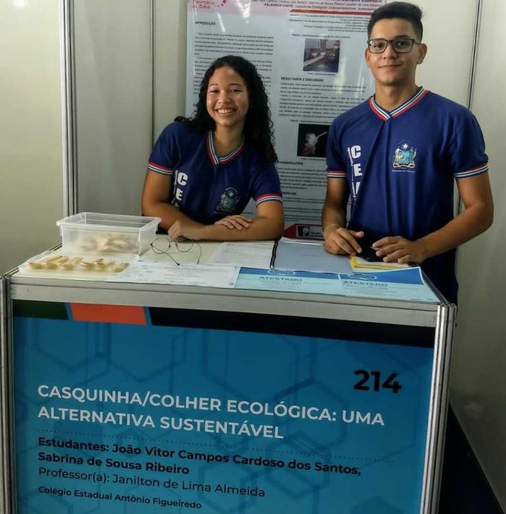 Estudantes de Ibiassucê desenvolvem talheres comestíveis