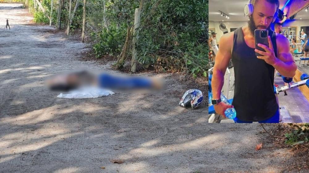 Bahia: Após postar foto na academia, homem é encontrado morto em barraca de praia