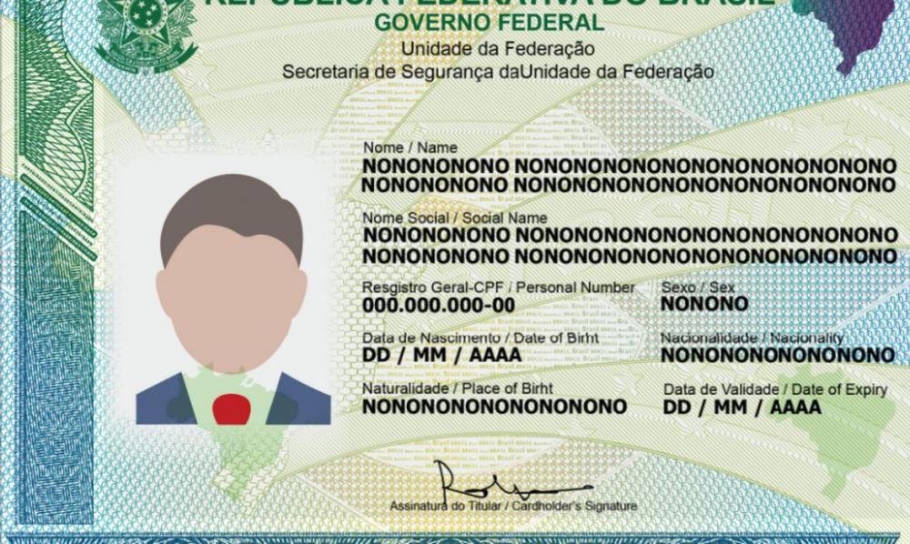 Governo prorroga prazo para estados emitirem nova carteira de identidade