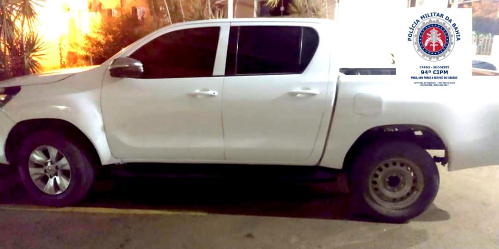 PM apreende veículo clonado em Caetité