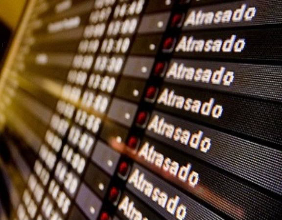 O que fazer se seu voo atrasar?