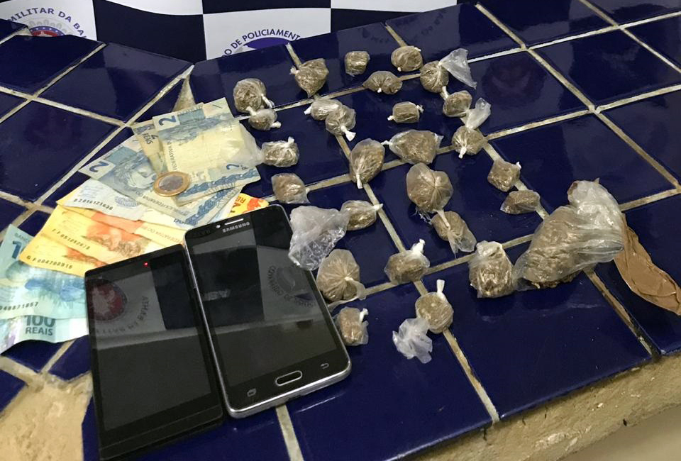 Acusado de tráfico de drogas é preso em Brumado 
