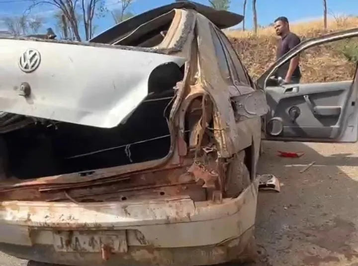 Idoso morre após capotamento na BA-263 entre Urandi e Guanambi