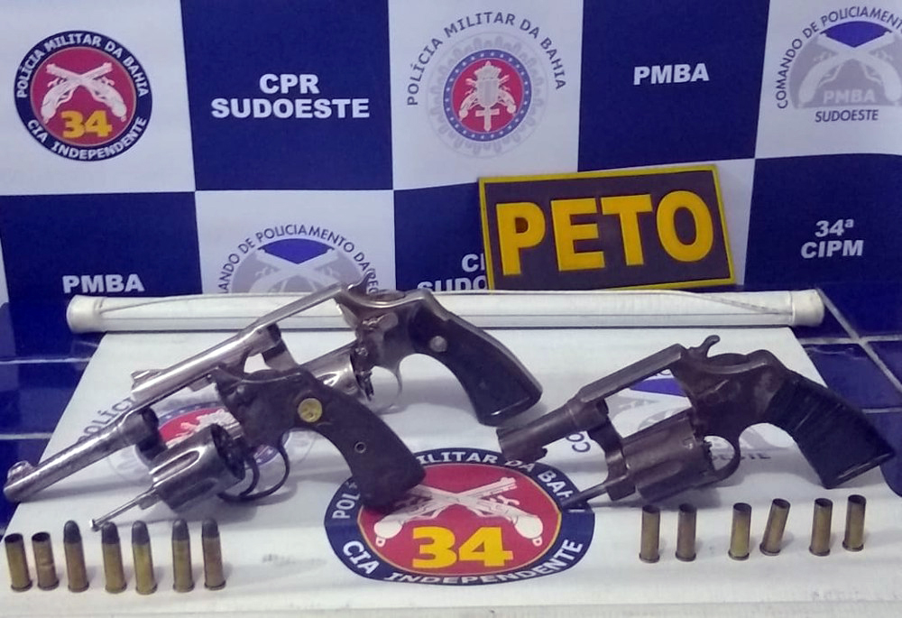 Três bandidos morrem em confronto com a Polícia Militar em Brumado