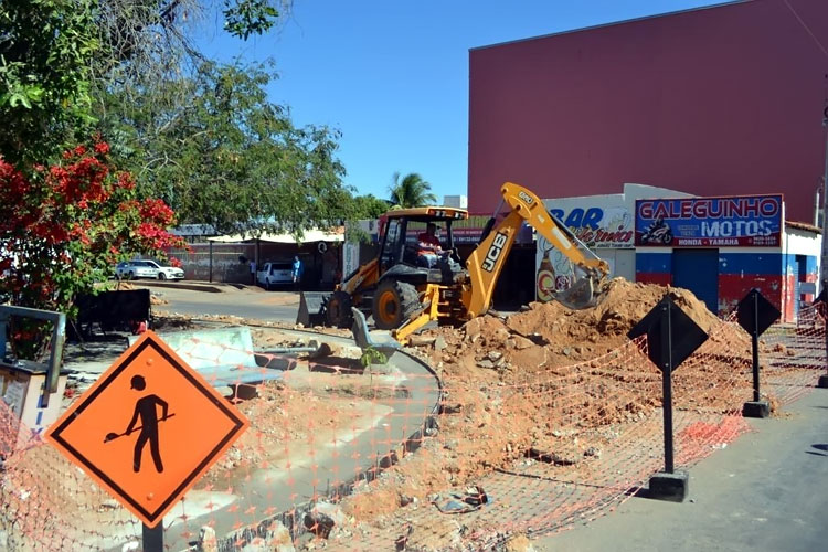 Prefeitura de Guanambi inicia obras de requalificação do trânsito em importante região do centro da cidade
