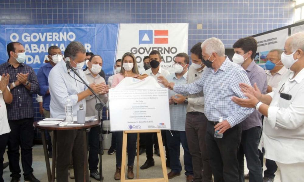 Em visita à Ibotirama, Rui Costa entrega obras de infraestrutura e abastecimento de água