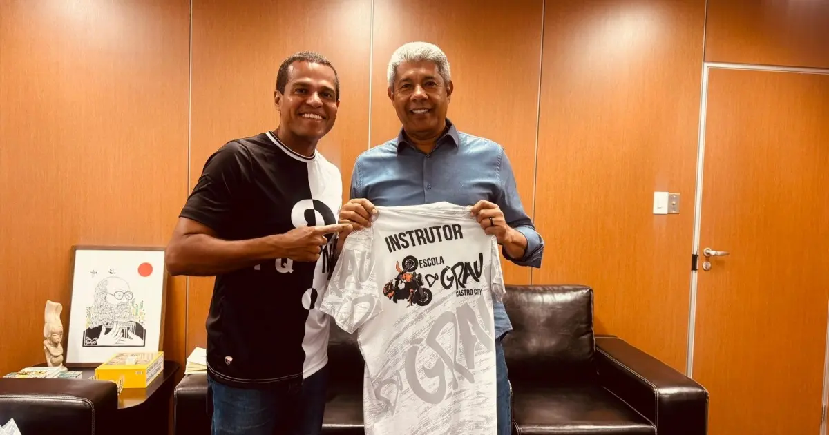 Jerônimo diz apoiar “grau” de moto e indica incentivo a eventos com construção de pistas na Bahia