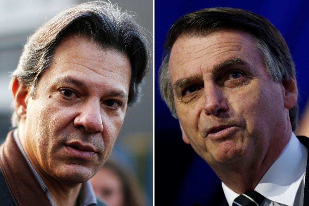 Haddad derrota Bolsonaro no 2º turno, diz CNT/MDA; veja simulações