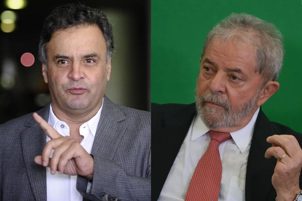 Articulação em Minas pode unir Lula e Aécio Neves em aliança inédita