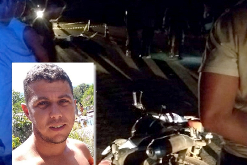 Jovem morre atropelado por caminhão após colidir moto contra outro veículo e cair na BA-148 em Brumado