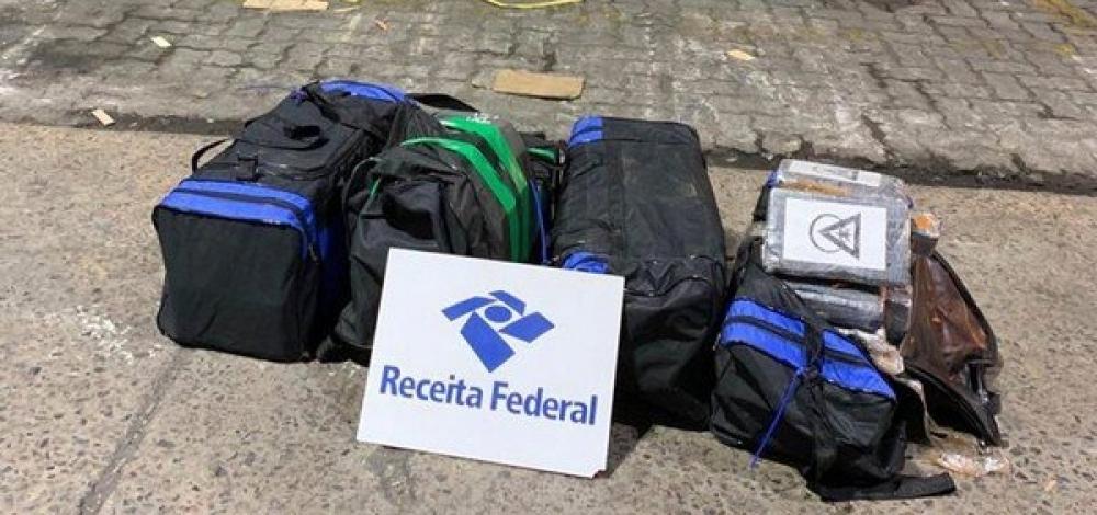 Receita Federal apreende 116 kg de cocaína na Bahia