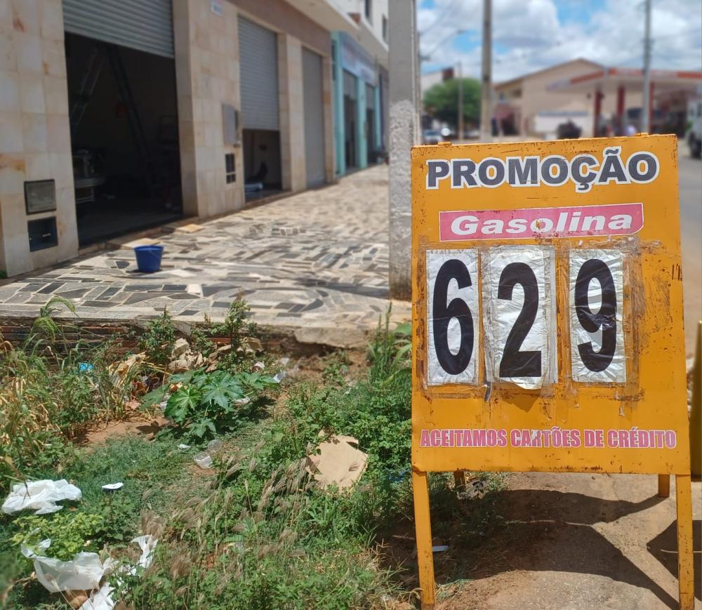 Gasolina está sendo vendida a mais de R$ 6 em Livramento: “em Brumado, a gasolina custa menos de R$ 5”