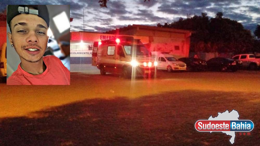 Jovem morre no Regional após ser atingido por disparos de arma de fogo no bairro Brindes em Guanambi 
