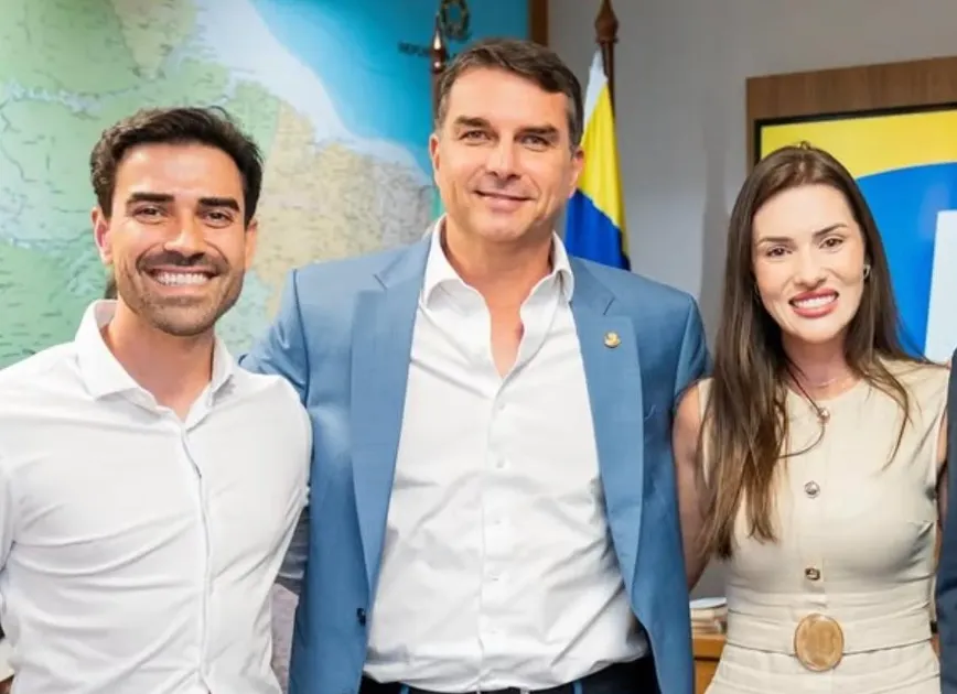 Em vídeo, prefeito de LEM reafirma apoio a Flávio Bolsonaro na Bahia