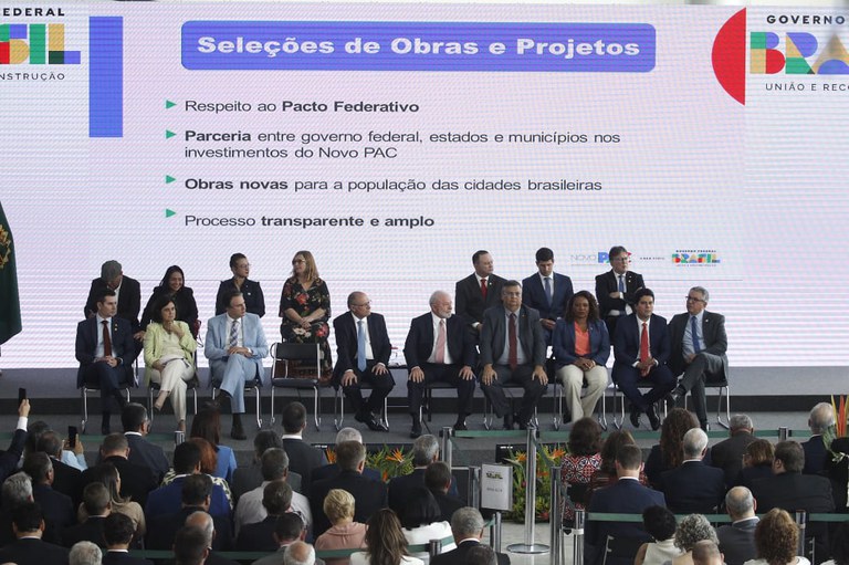 Governo anuncia que novo PAC vai investir R$ 89,5 bi em infraestrutura na Bahia