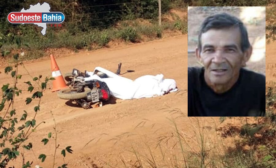 Homem morre após cair de moto em estrada vicinal na zona rural de Caetité