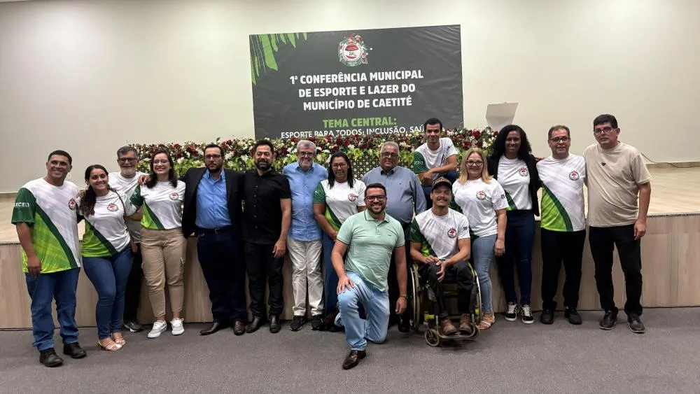 Vereadores participam da 1ª Conferência Municipal de Esporte e Lazer de Caetité