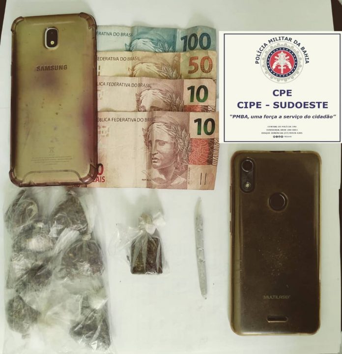 Três pessoas são presas com drogas em Palmas de Monte Alto