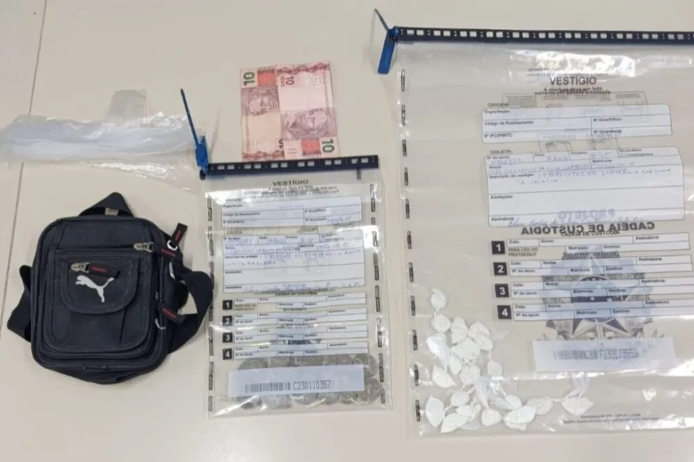 Suspeito foge, mas acaba preso por tráfico em Licínio de Almeida