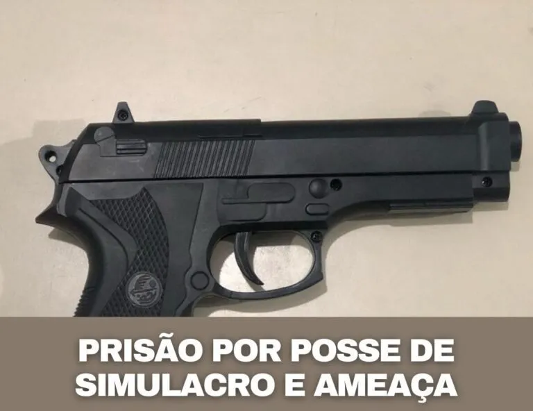 Homem é preso com arma falsa em Caetité