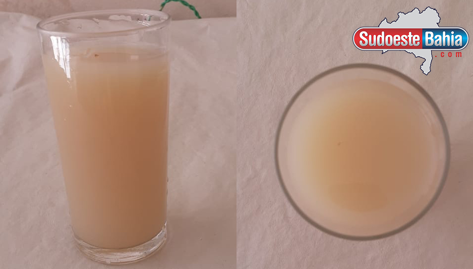 Caetité: Moradores do distrito de Maniaçu reclamam que estão recebendo água suja nas torneiras de casa