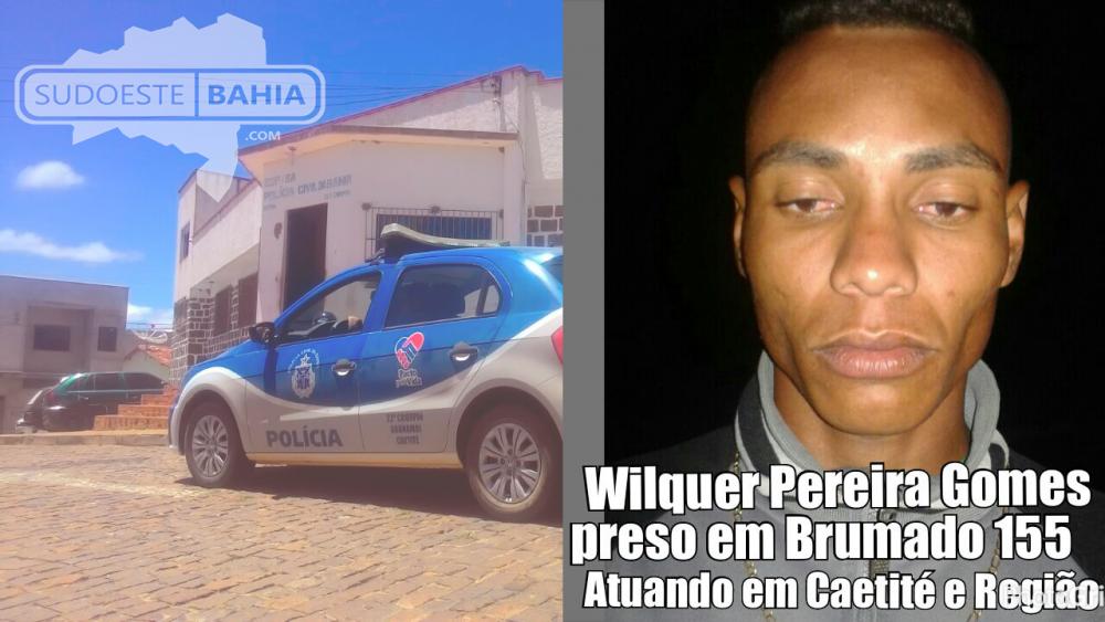 Brumadense acusado de roubos a residências e estabelecimentos comerciais em Caetité é procurado pela polícia 