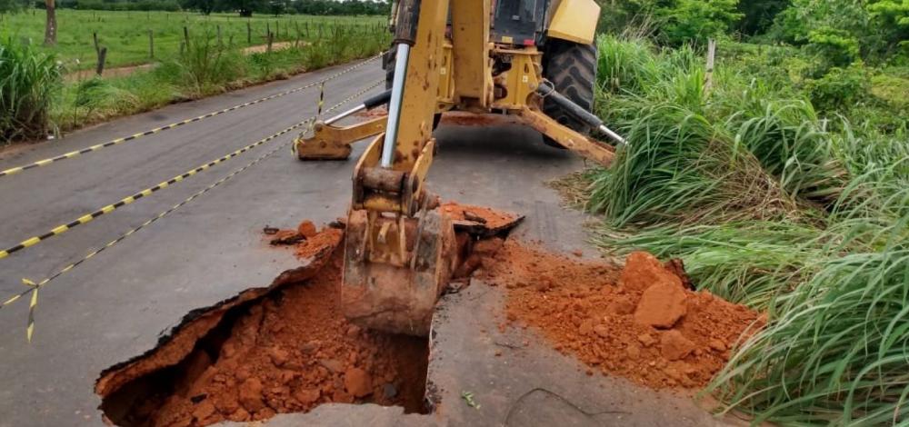 Seinfra monitora 12 pontos de rodovias e 4 pontes afetadas pelas chuvas no oeste baiano