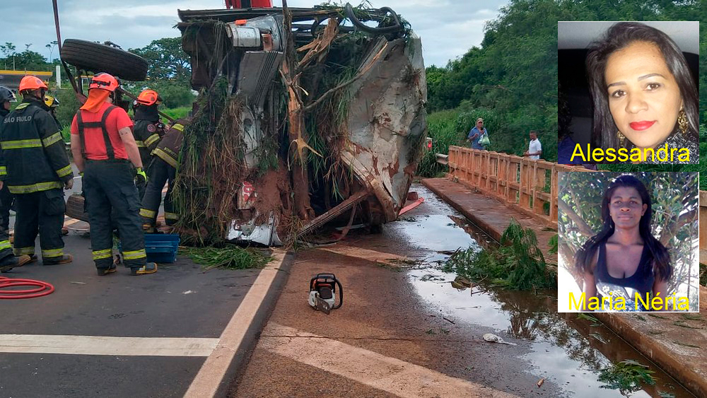 Pindaienses morrem em grave acidente envolvendo ônibus e moto em São Paulo