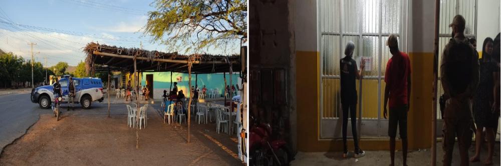 PM e Vigilância Sanitária de Guanambi intensificam ações para coibir descumprimento de normas de combate à Covid-19