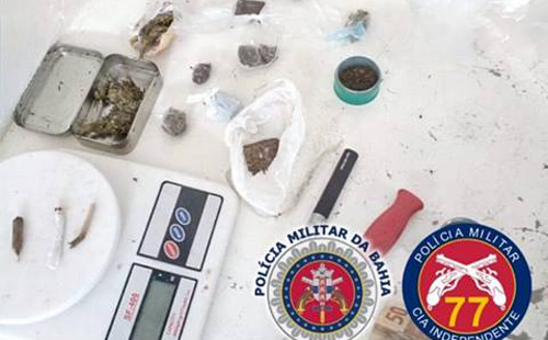 Vitória da Conquista: Vendedor de frutas é detido suspeito de tráfico de drogas