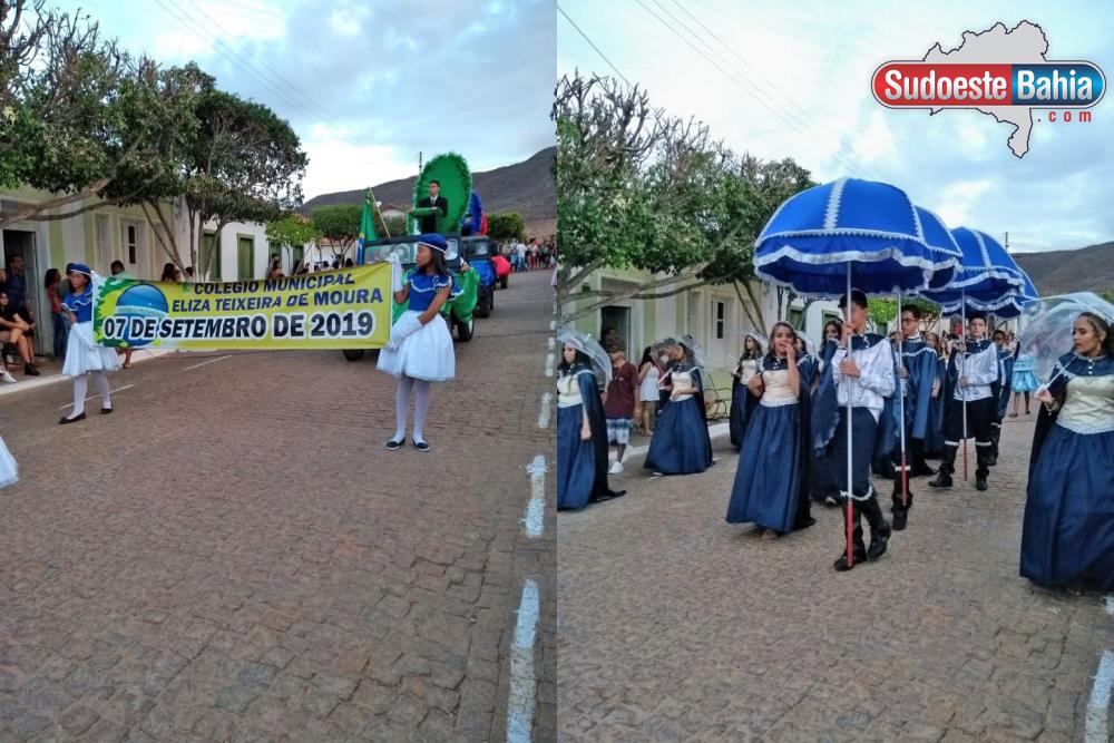 Palmas de Monte Alto: Desfile Cívico celebrou os 197 anos de Independência do Brasil 