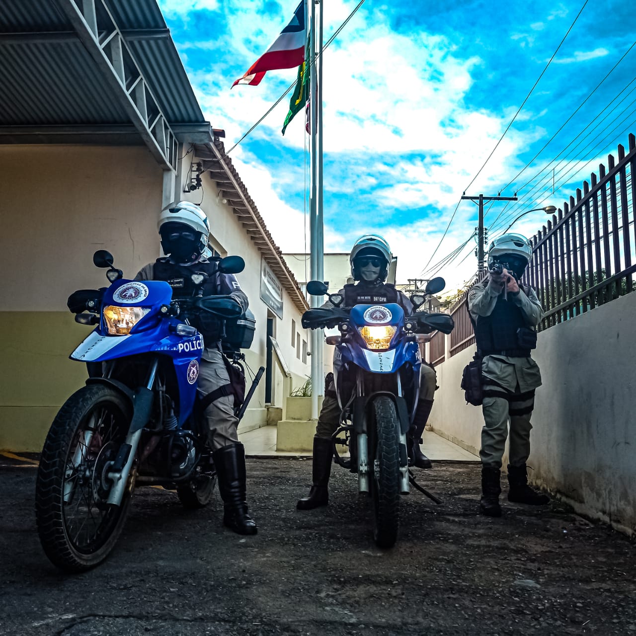 94ª CIPM Caetité implementa ronda ostensiva com suporte de motocicletas 