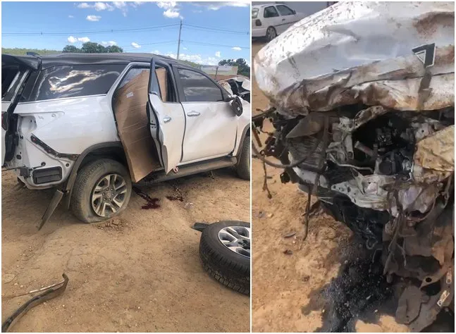 Colisão entre carro e caminhão deixa dois mortos na BR-030, em Caetité