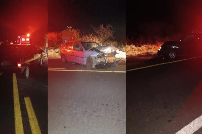 Acidente entre dois carros deixa quatro feridos em Monte Alto