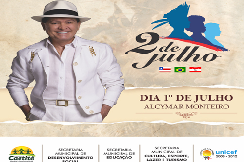 Alcymar Monteiro se apresenta nesta sexta (1°) em Caetité