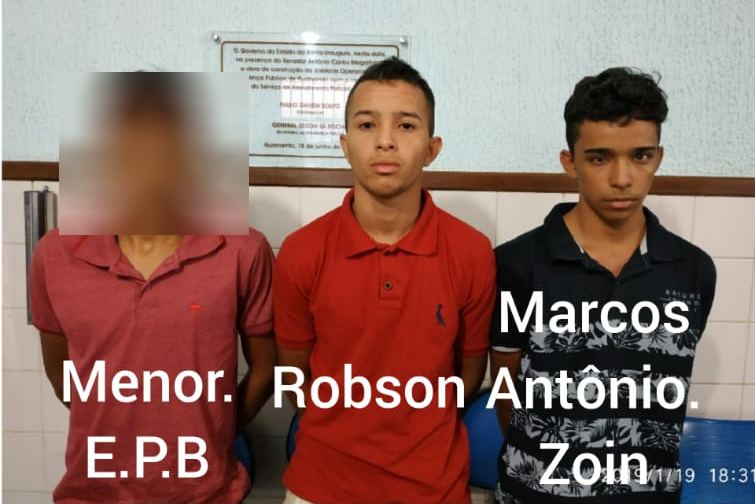Trio é preso por tráfico de drogas em Guanambi
