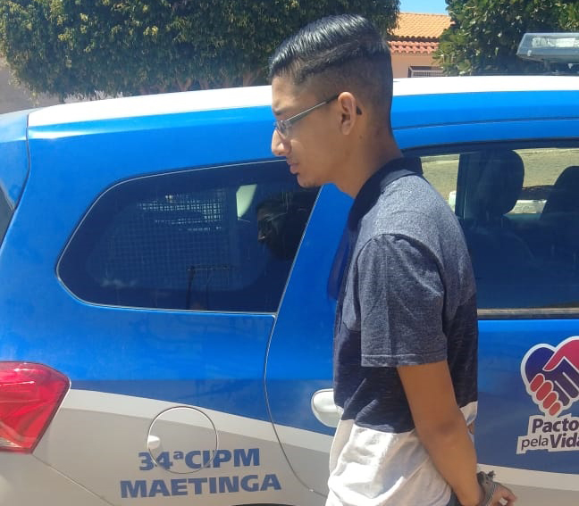 Foragido da justiça de São Paulo é localizado e preso em Maetinga 