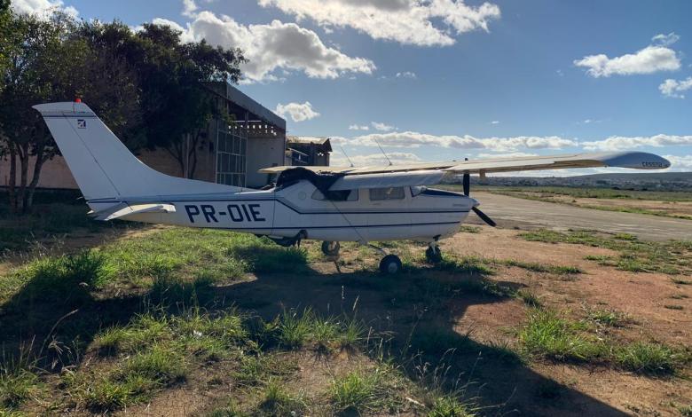 Vitória da Conquista: Avião de traficante é vendido por 800 mil reais em leilão