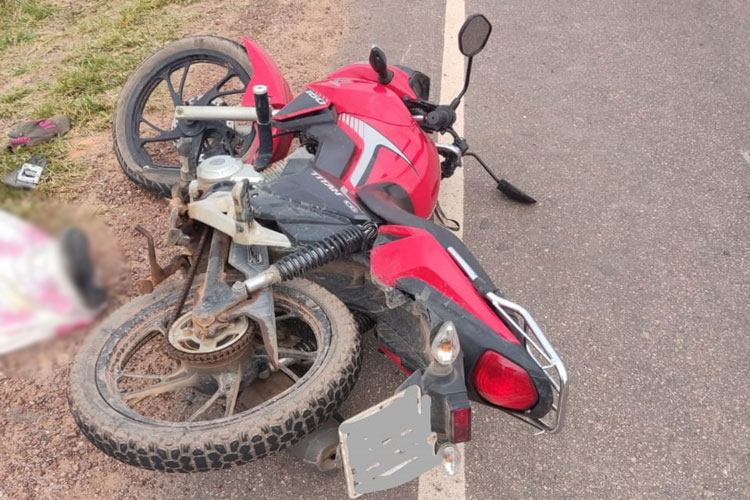 Motociclista more após cair em curva da BA-142, em Barra da Estiva