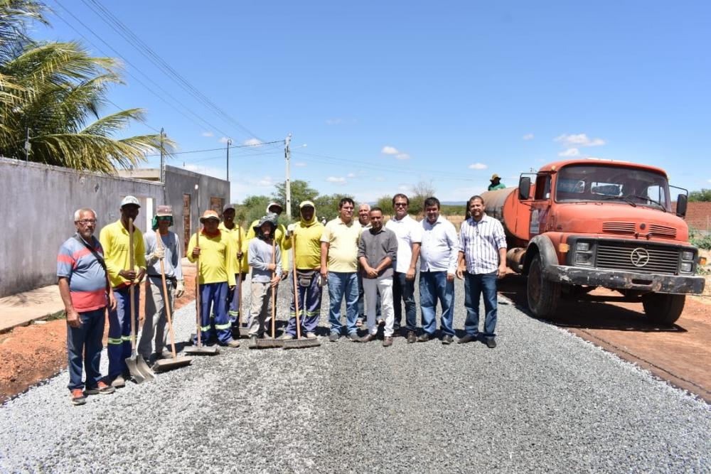 Prefeitura de Guanambi avança nas obras de pavimentação
