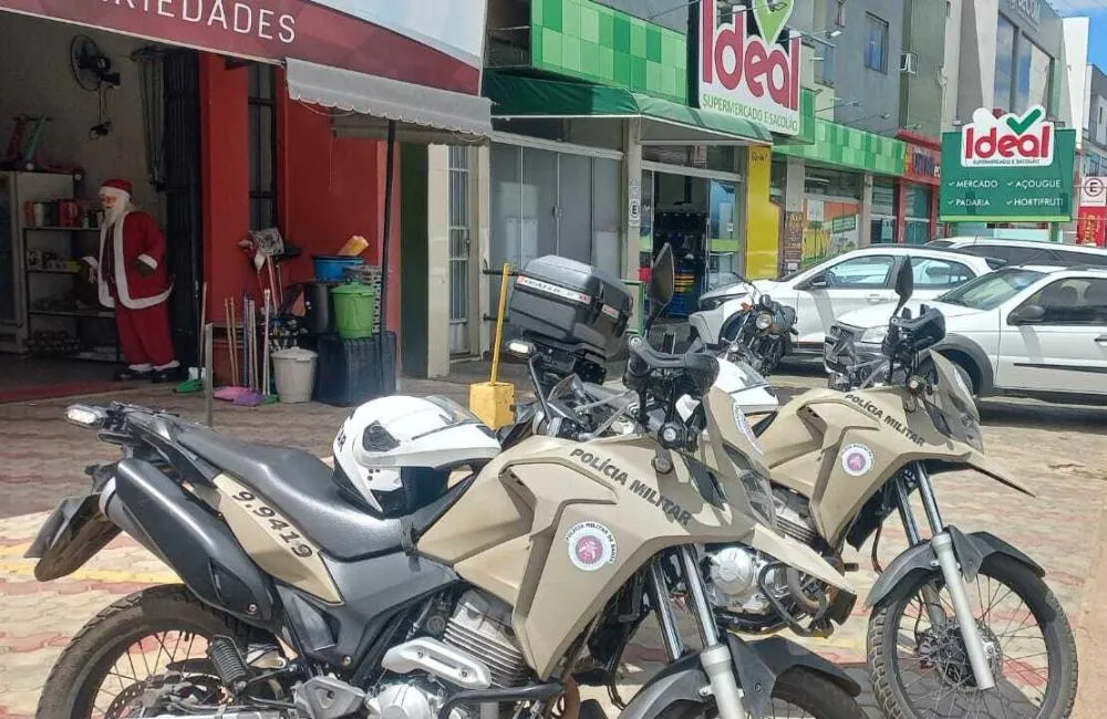 PM reforça patrulhamento no centro de Caetité no período de fim de ano